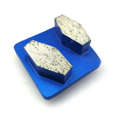China Abrasive Husqvarna Diamond Grinding Shoes For Grinding Concrete Floor