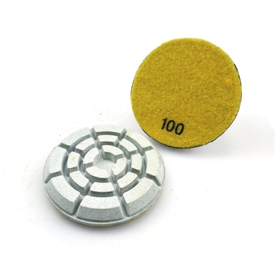 100mm Resin Bond Diamond Sanding Disc Pad für das Polieren von Betonböden 9 Stk 