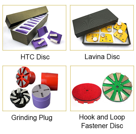 Diamond grinding tools for concrete floor