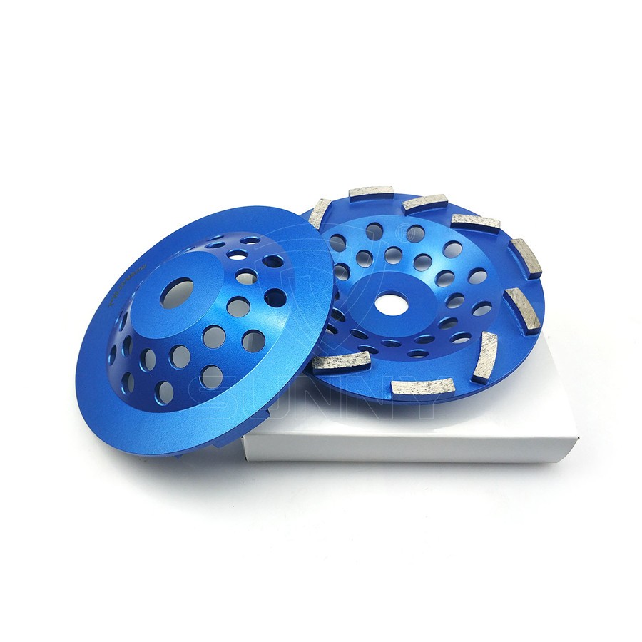 7 Inch Segmented Metal Bond Concrete Grinding Cup Wheel For Sale 7 Inch Segmented Metal Bond Concrete Grinding Cup Wheel For Sale