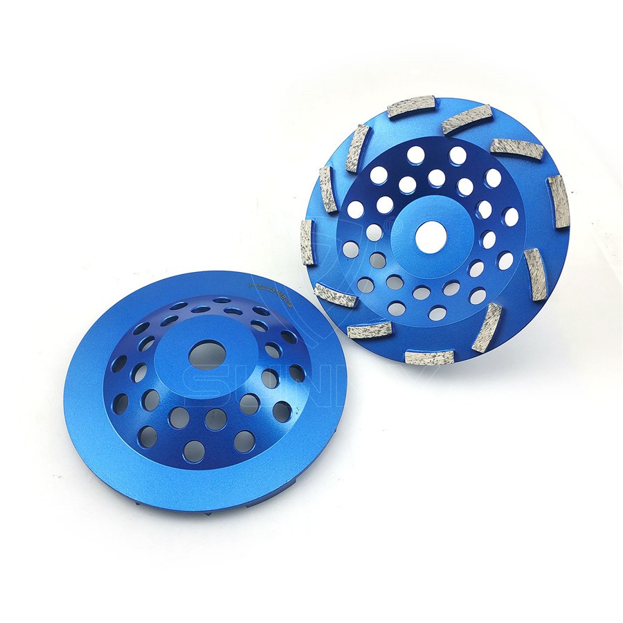 7 Inch Segmented Metal Bond Concrete Grinding Cup Wheel For Sale 7 Inch Segmented Metal Bond Concrete Grinding Cup Wheel For Sale
