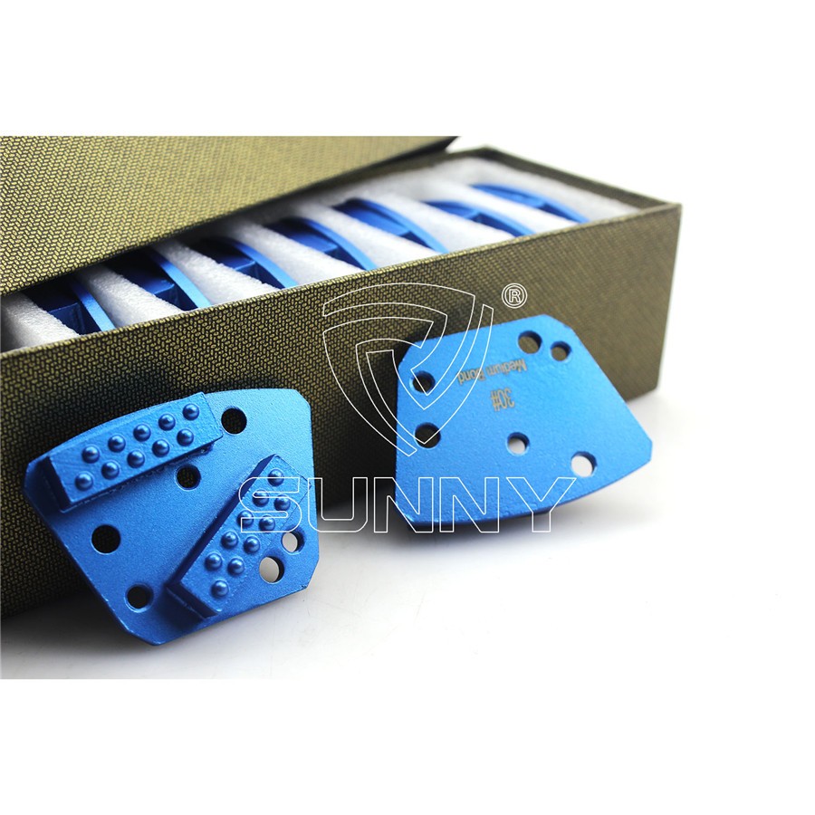 2 Segment Bars China Lavina Diamond Grinding Shoes For Lavina Concrete Floor GrinderMetal Bond Lavina Diamond Floor Grinding Shoes For Grinding Concrete Terrazzo