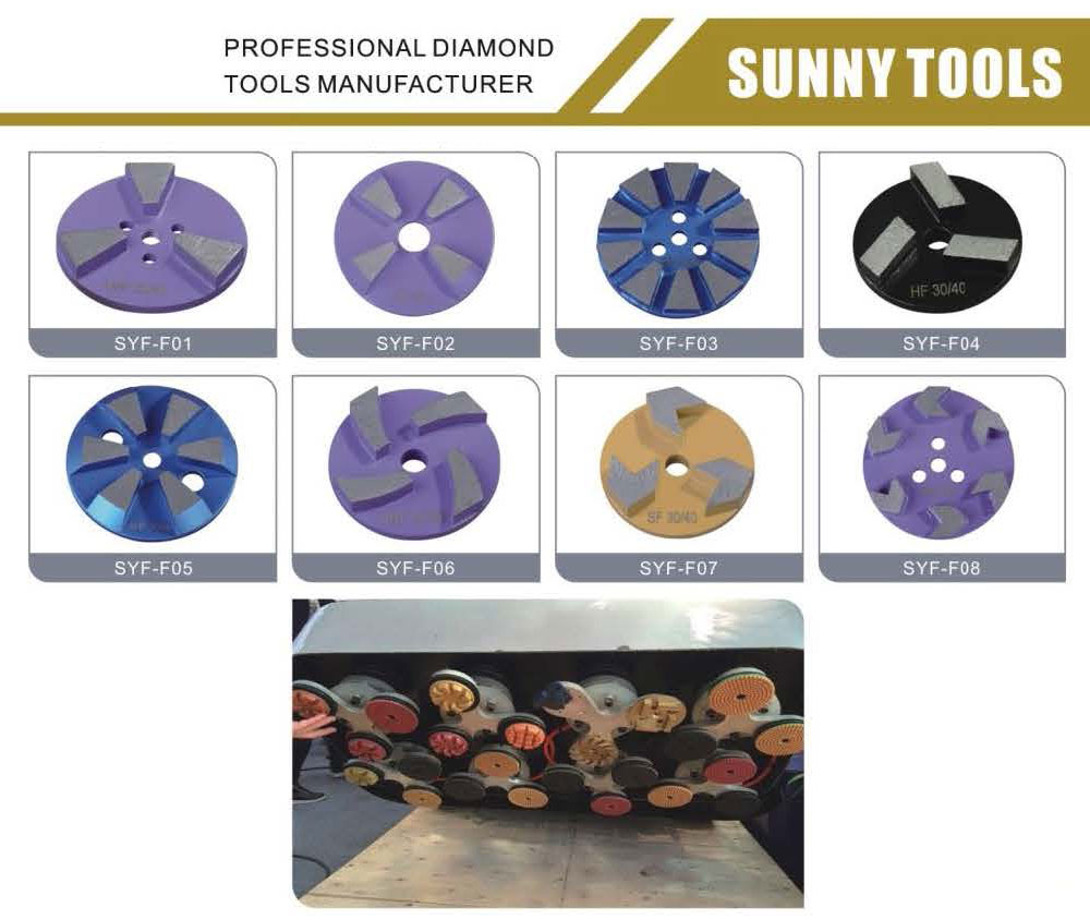 Professional Concrete Grinding Disc Manufacturers - Sunny Superhard Tools