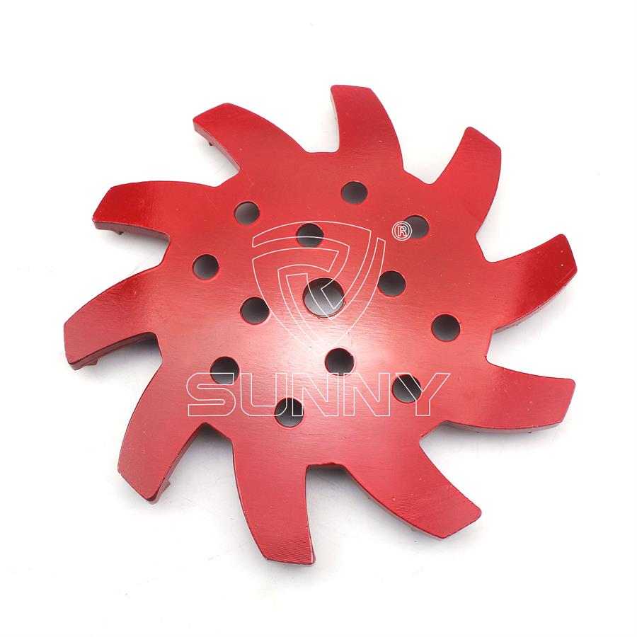 China 250mm Concrete Grinding Disc For Blastrac, Edco, Mk, Husqvarna Floor Grinders