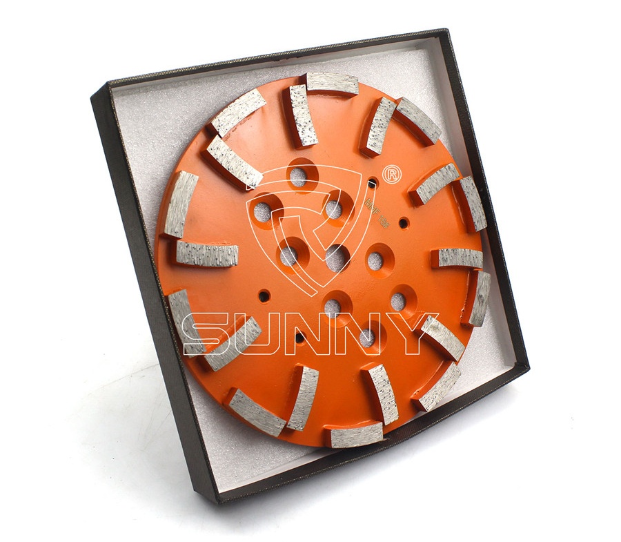 10 Inch Blastrac Edco Mk Diamond Grinding Plate For Grinding Concrete Floor 