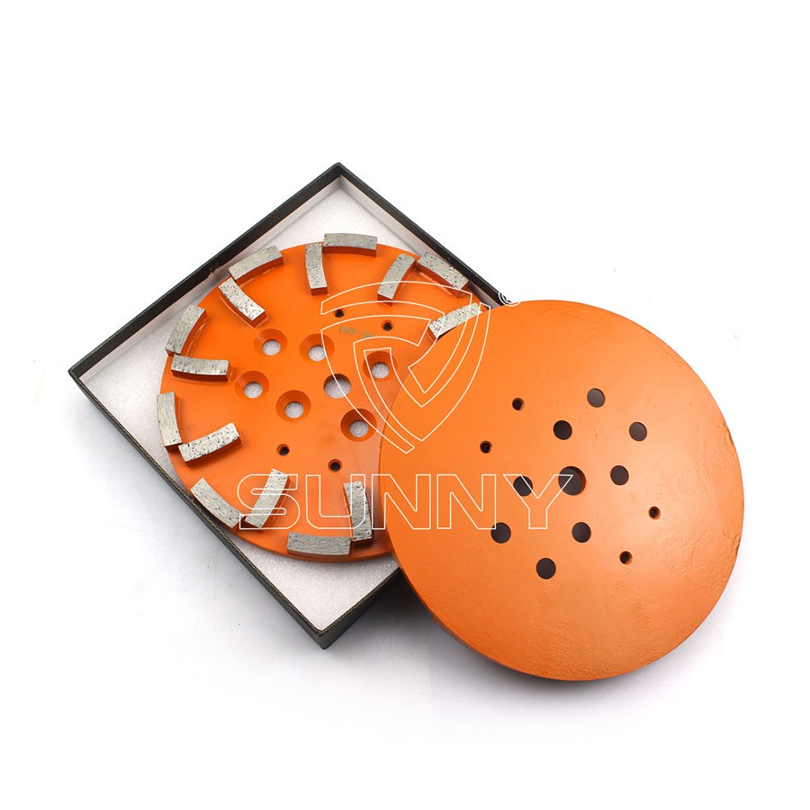 10 Inch Blastrac Edco Mk Diamond Grinding Plate For Grinding Concrete Floor 