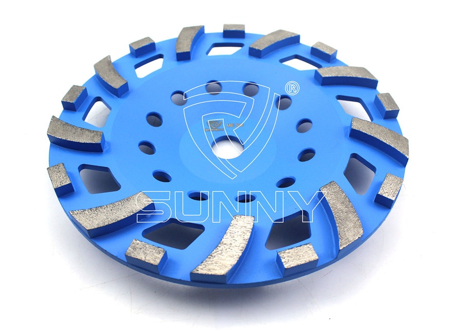 Sunny Metal Bond Segmented Diamond Grinding Cup Wheel For Grinding The Concrete