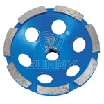 single row diamond cup wheel