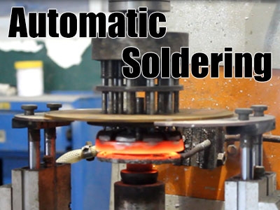 Only 2 mins. - an efficient way for soldering round concrete grinding discs