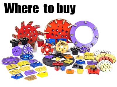Where to buy concrete grinding discs?