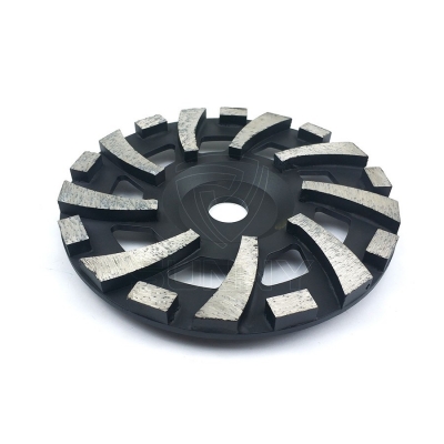 7 Inch Flat Diamond Grinding Cup Wheel For Grinding Concrete