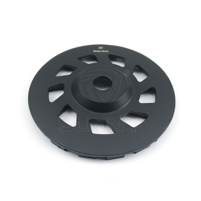 7 Inch Flat Diamond Grinding Cup Wheel For Grinding Concrete