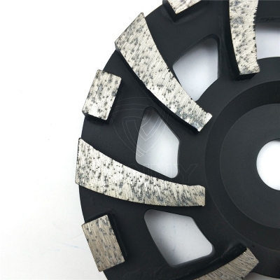 7 Inch Flat Diamond Grinding Cup Wheel For Grinding Concrete