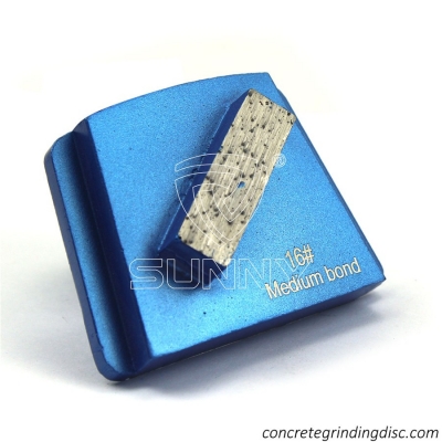 Sunny Metal Bond Abrasive Concrete Grinding Disc For PHX Floor Grinders