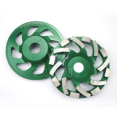 5 inch Hilti diamond grinding cup wheel with massive segments
